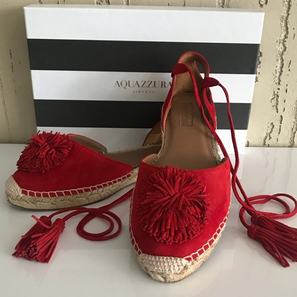 Auqazzura Sunshine Espadrilles in 38.5