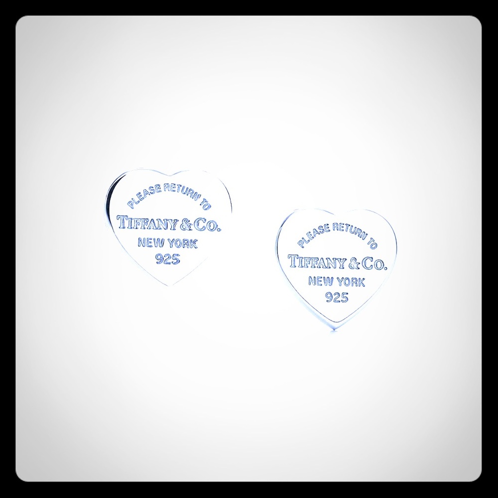 Tiffany and Co: heart studs