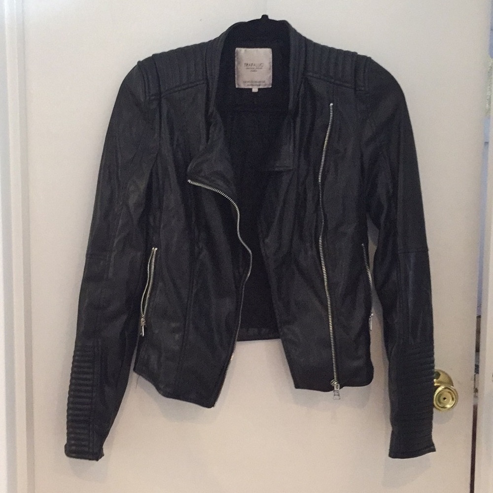 Zara faux leather Moto jacket