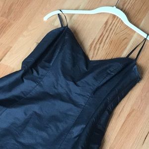 Ralph Lauren black silk dress