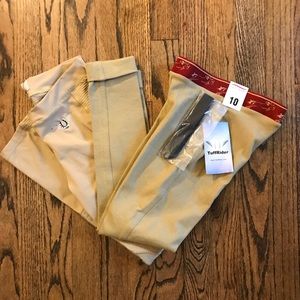 TuffRider 2 pair 1 NWT  Equestrian Breeches Sz. 10