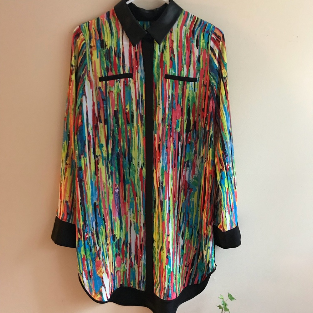 Prabal Gurung multi color dress