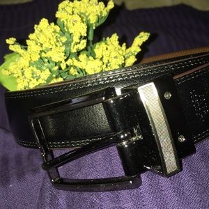Perry Ellis Reversible Brown/Black Belt Size 38