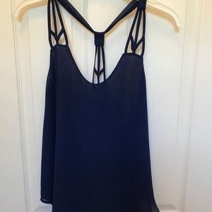 Racer back tank top