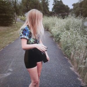 Colorful Vintage floral Hawaiian shirt