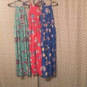 Floral dresses