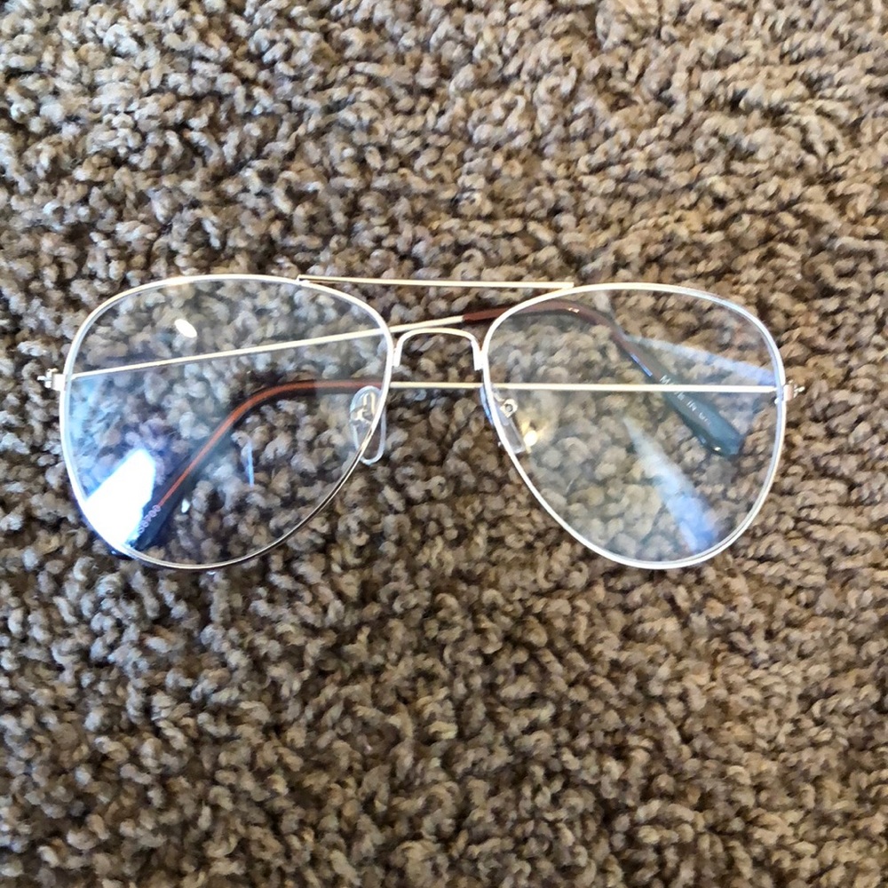Gold Aviator Glasses