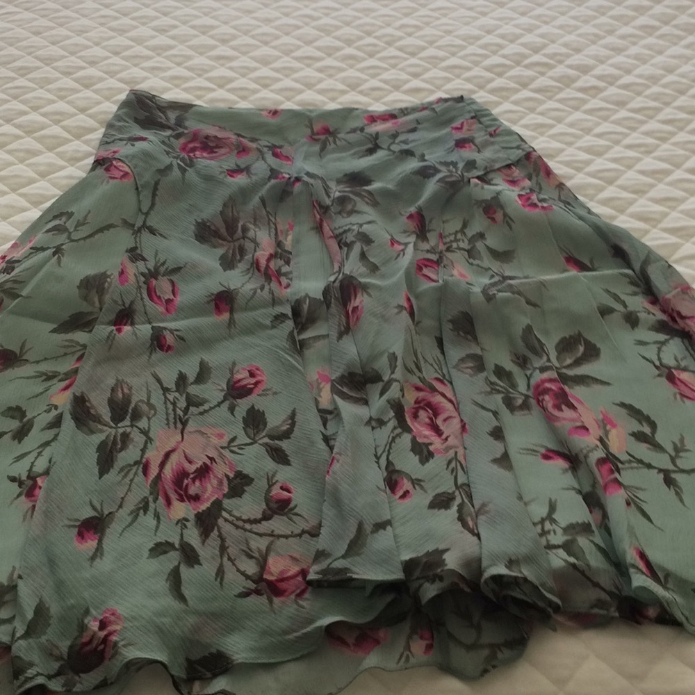 Vintage Banana Republic Silk Skirt