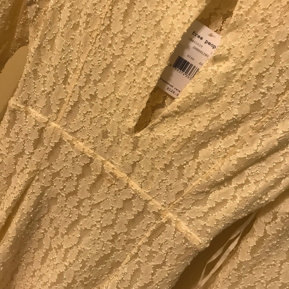 NWT Free People vintage-inspired lace mini dress - Picture 5 of 5