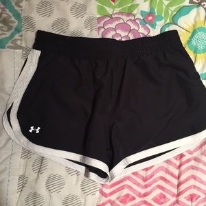 Under Armour black running shorts - XS