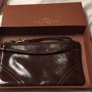 Coach wristlet