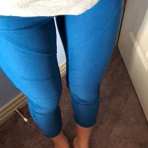 Teal Yoga Leggings