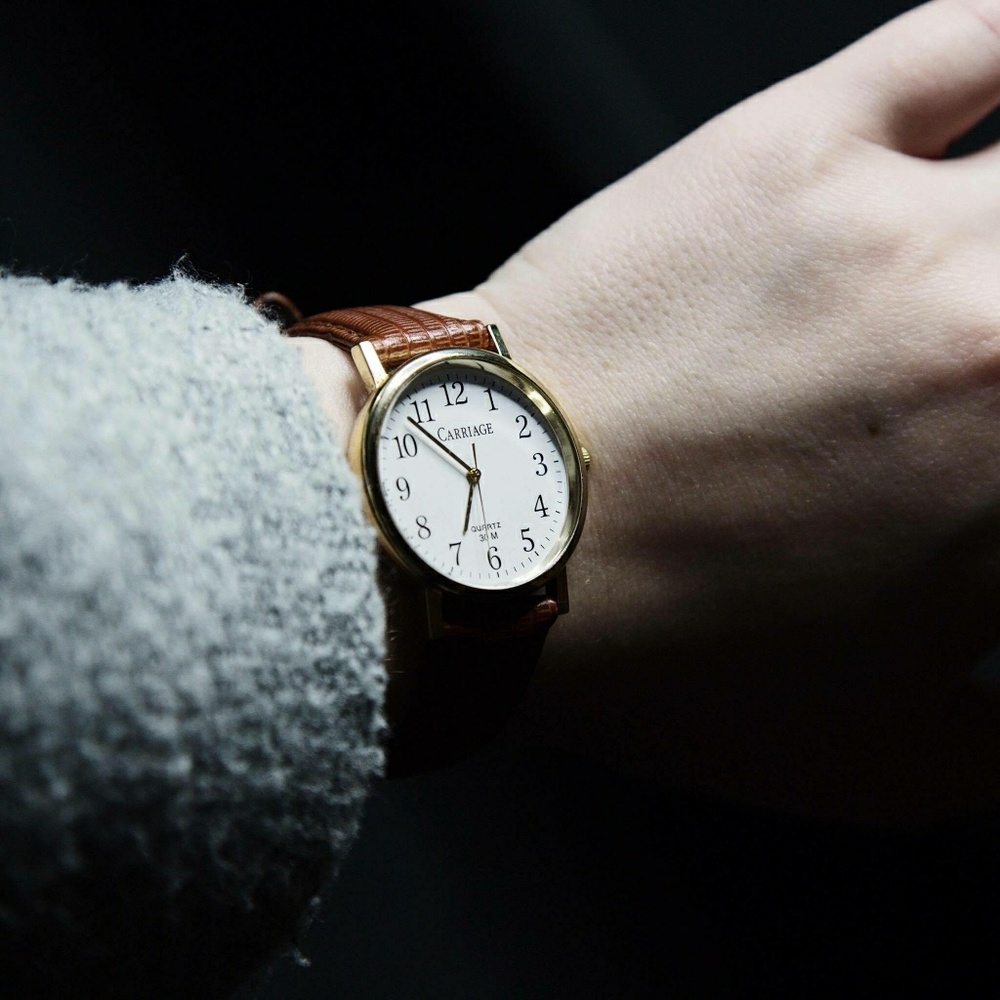 Carriage Tan Watch