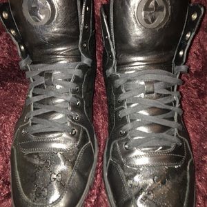 🚨SALE🚨Men’s ALL BLACK 💯% Authentic Gucci Shoes