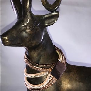 15” double bracelet with magnetic clasp