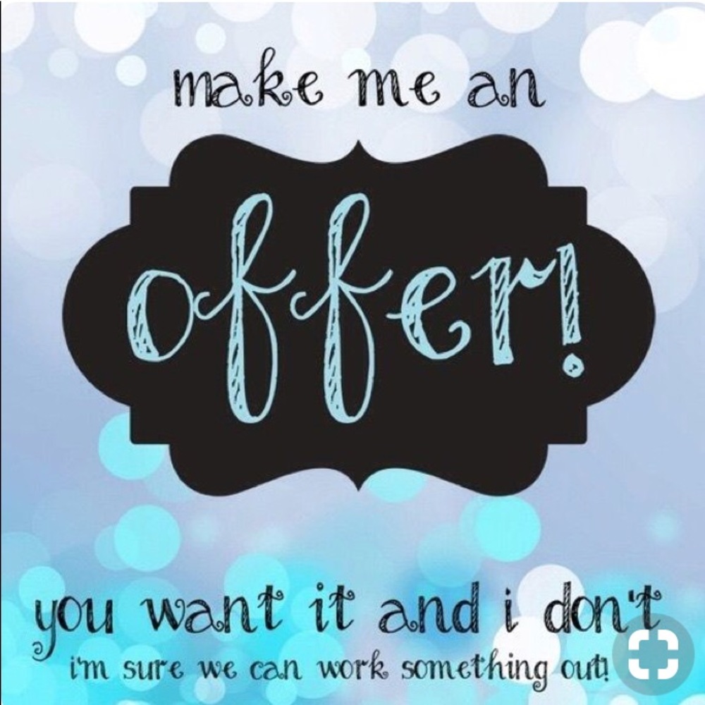 Make me an offer!