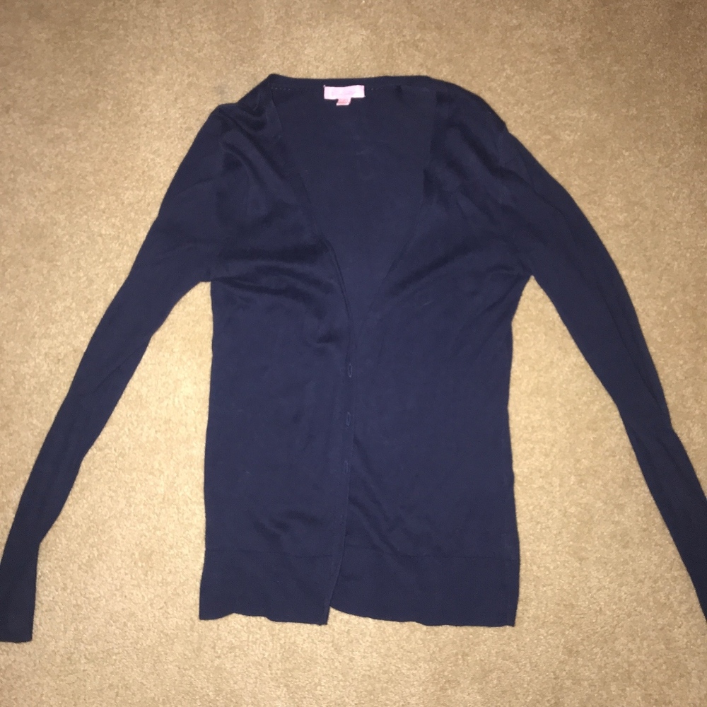 Lily Pulitzer Navy Cardigan