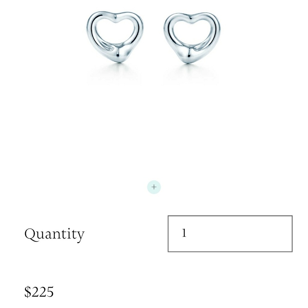 Tiffany & Co. Elisa Peretti Open Heart Earrings
