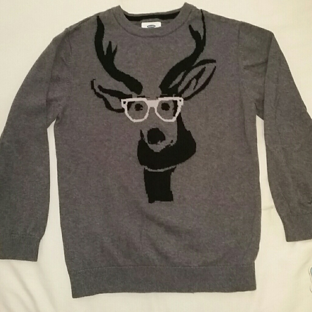 Boys cool reindeer sweater