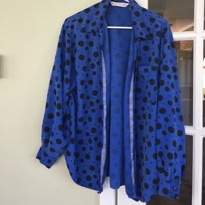 Cute oversized button up