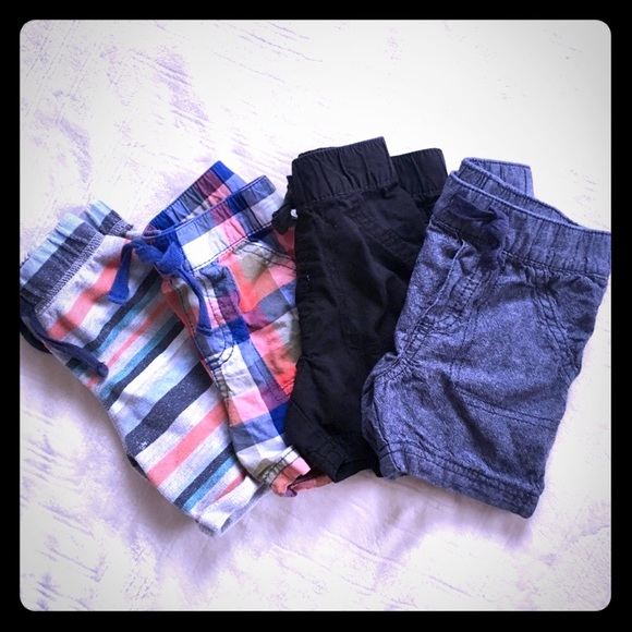 FIRST IMPRESSIONS Shorts 6-9 Mos (set of 4) - Picture 1 of 3