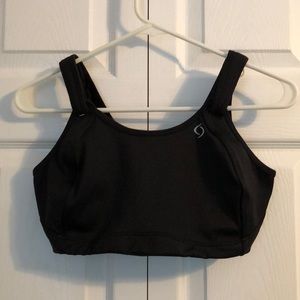 Black Moving Comfort Running Bra 36D