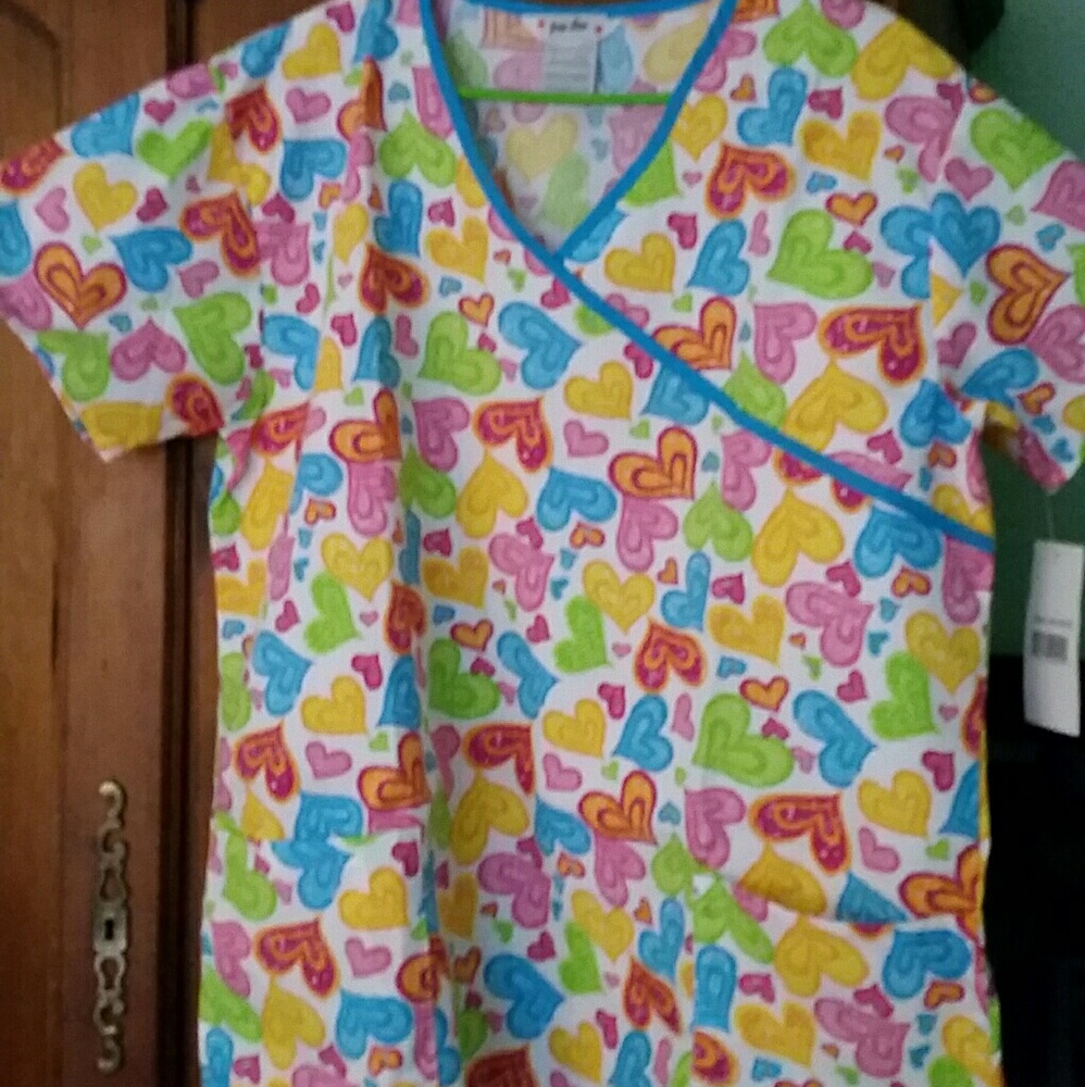 Brand New Scrub Top XL