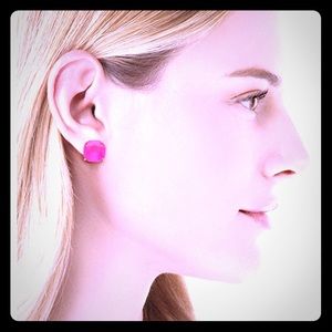 Kate Spade: pink studs