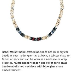 Timeless Chic Isabel Marant Necklace