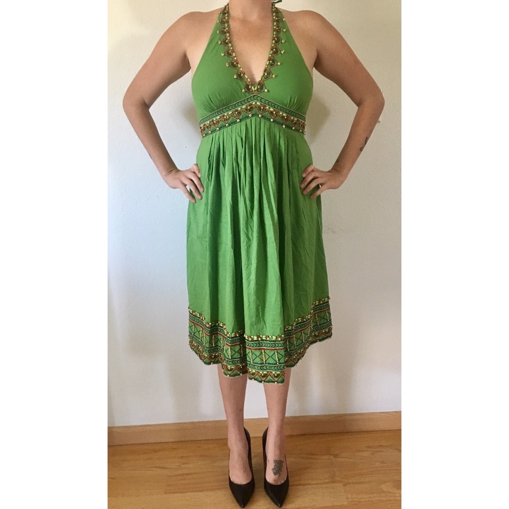 BCBGMAXAZRIA Sundress 💚