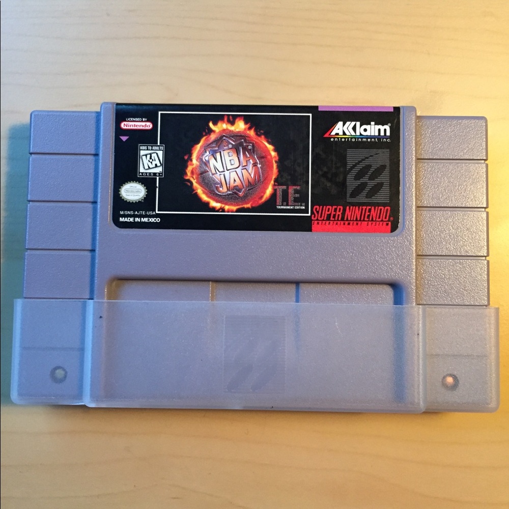 NBA JAM Tournament Edition SNES