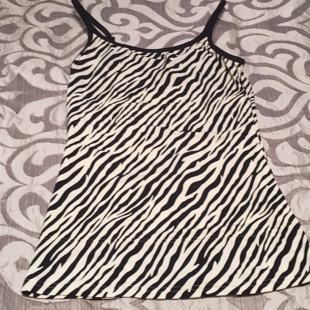 Self expressions - Zebra print tank