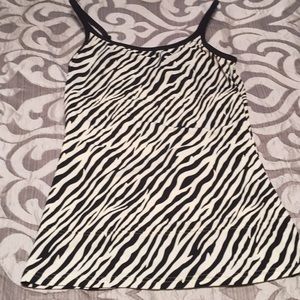 Self expressions - Zebra print tank