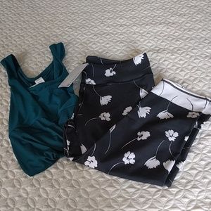 Fabletics Salar capri, Wildflower, NWT
