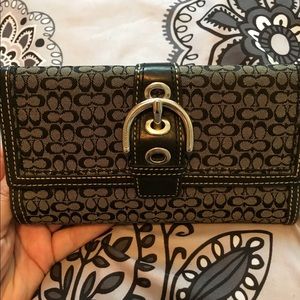 Signature Coach checkbook wallet *SALE*