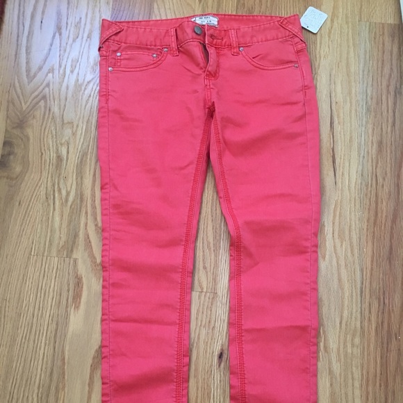 Free People Coral Denim (size 26) - Picture 2 of 4