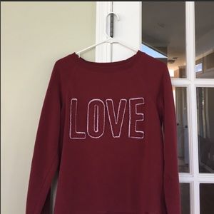 LOVE sweatshirt