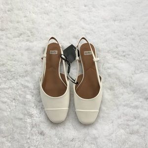 NWT! Zara Slingback Sandals