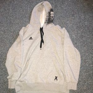 Adidas Grey Hoodie