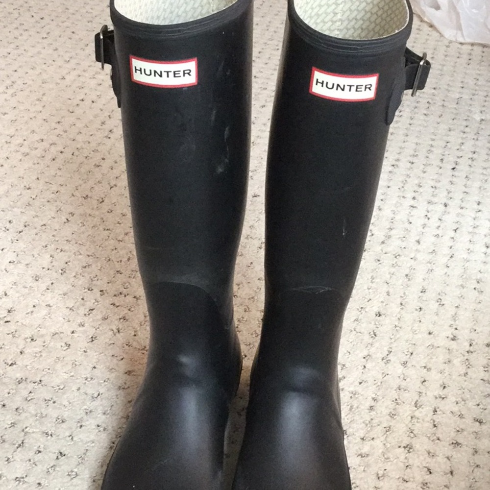 Hunter rain boots