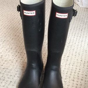 Hunter rain boots