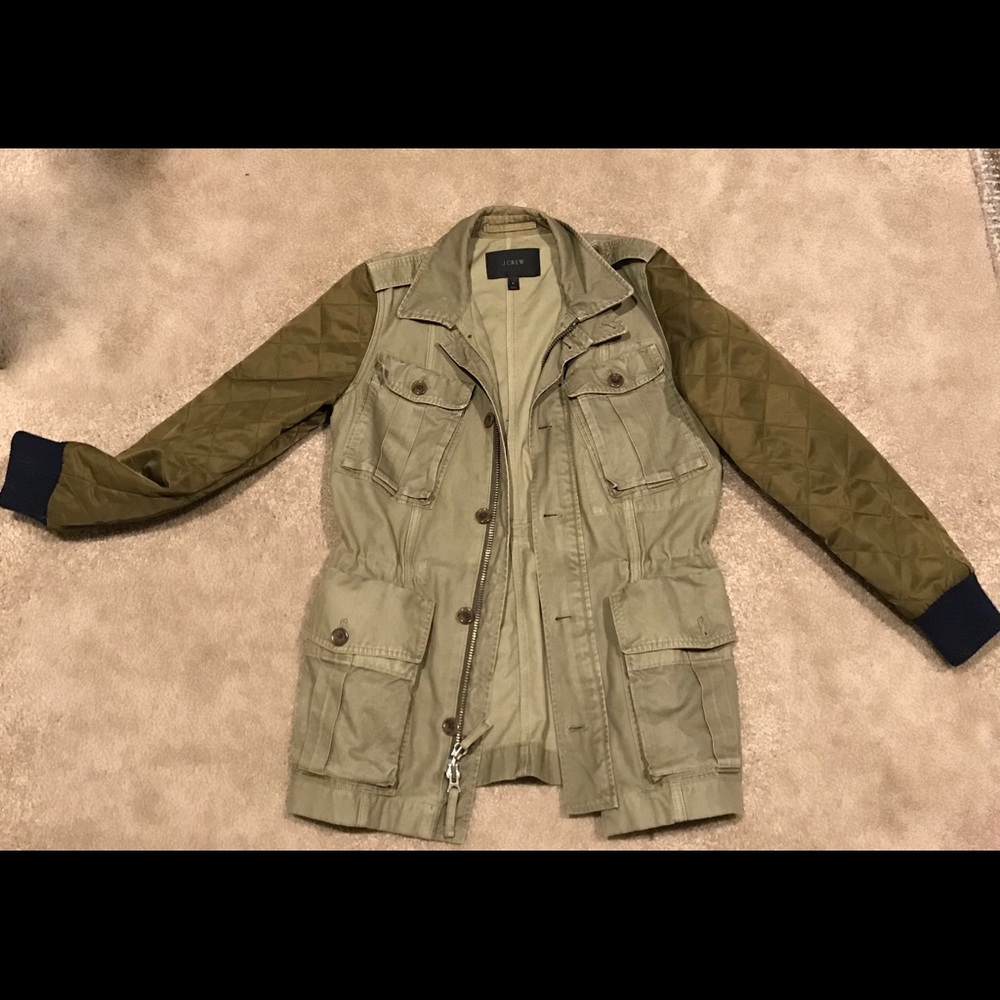 J. Crew Military Style Coat