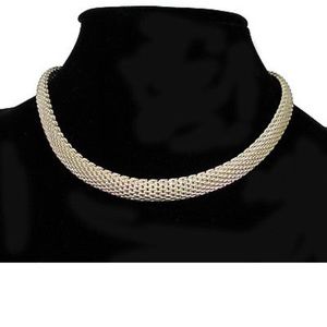 Tiffany & Co Silver Mesh Choker