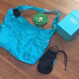 Tieks box, flower, tote, & pouch