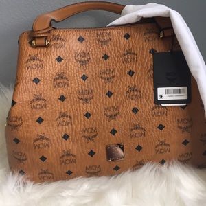 AUTHENTIC- MCM Large Hobo Bag- NWT
