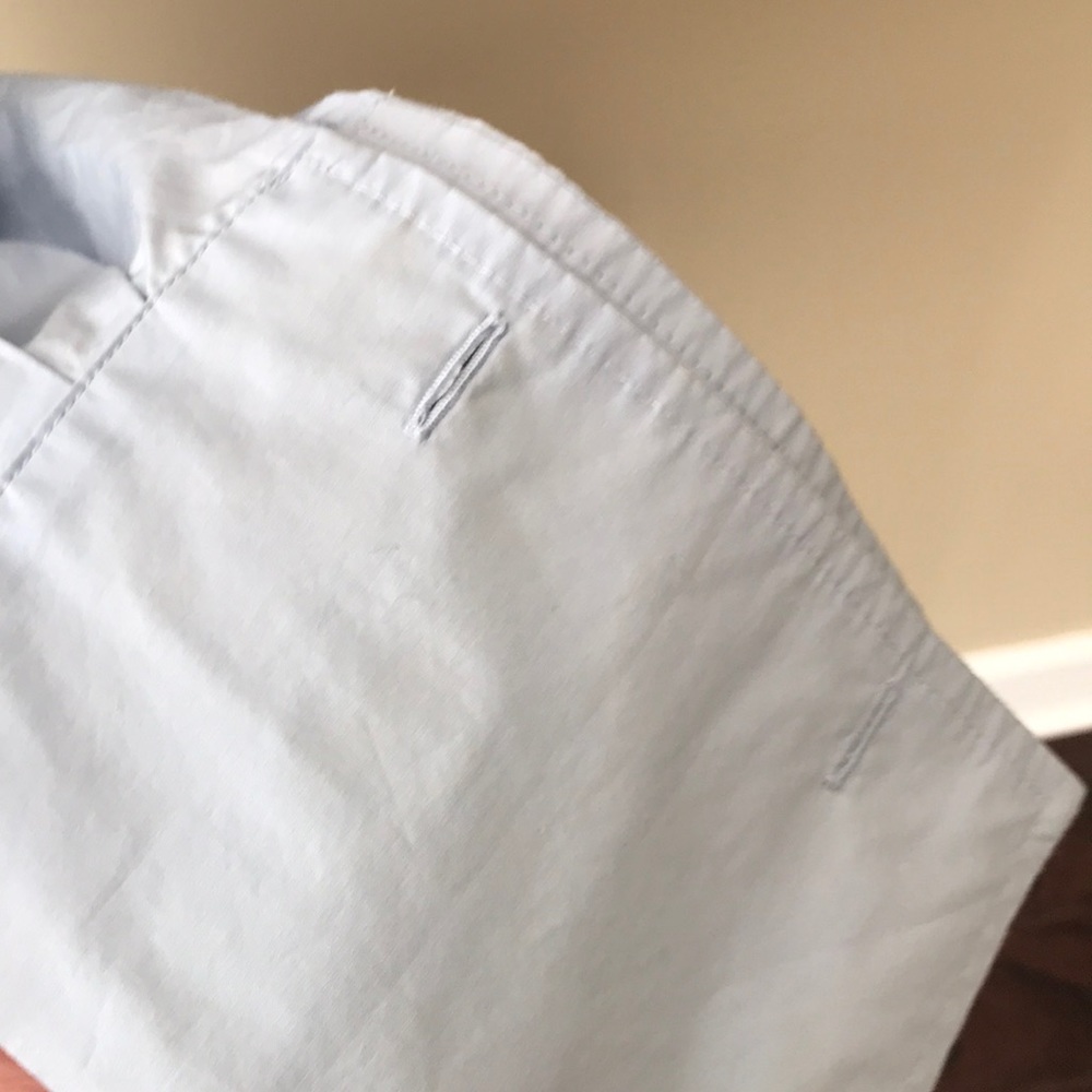 Br Tailored Button Down Cuff Link Blouse - image 2