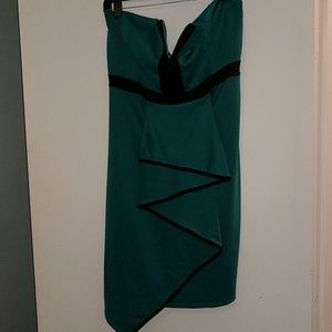 Strapless dress