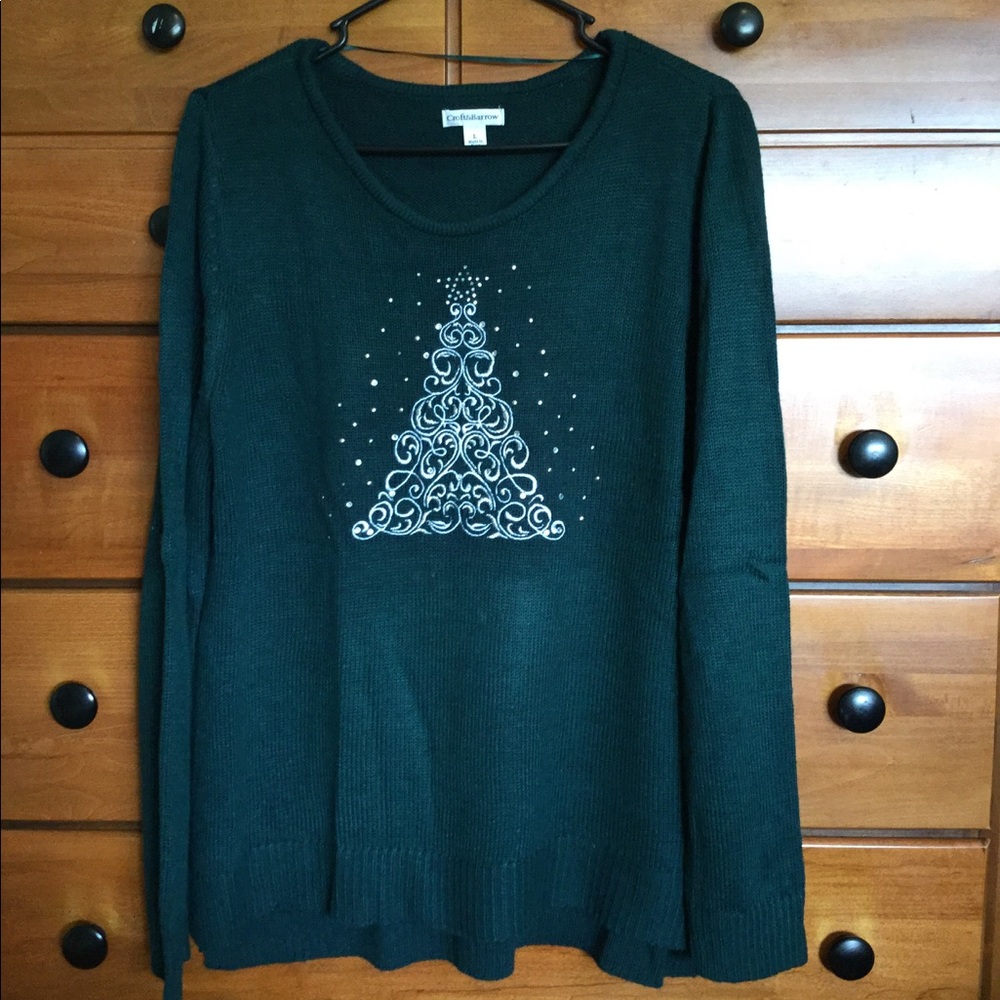 Christmas tree sweater