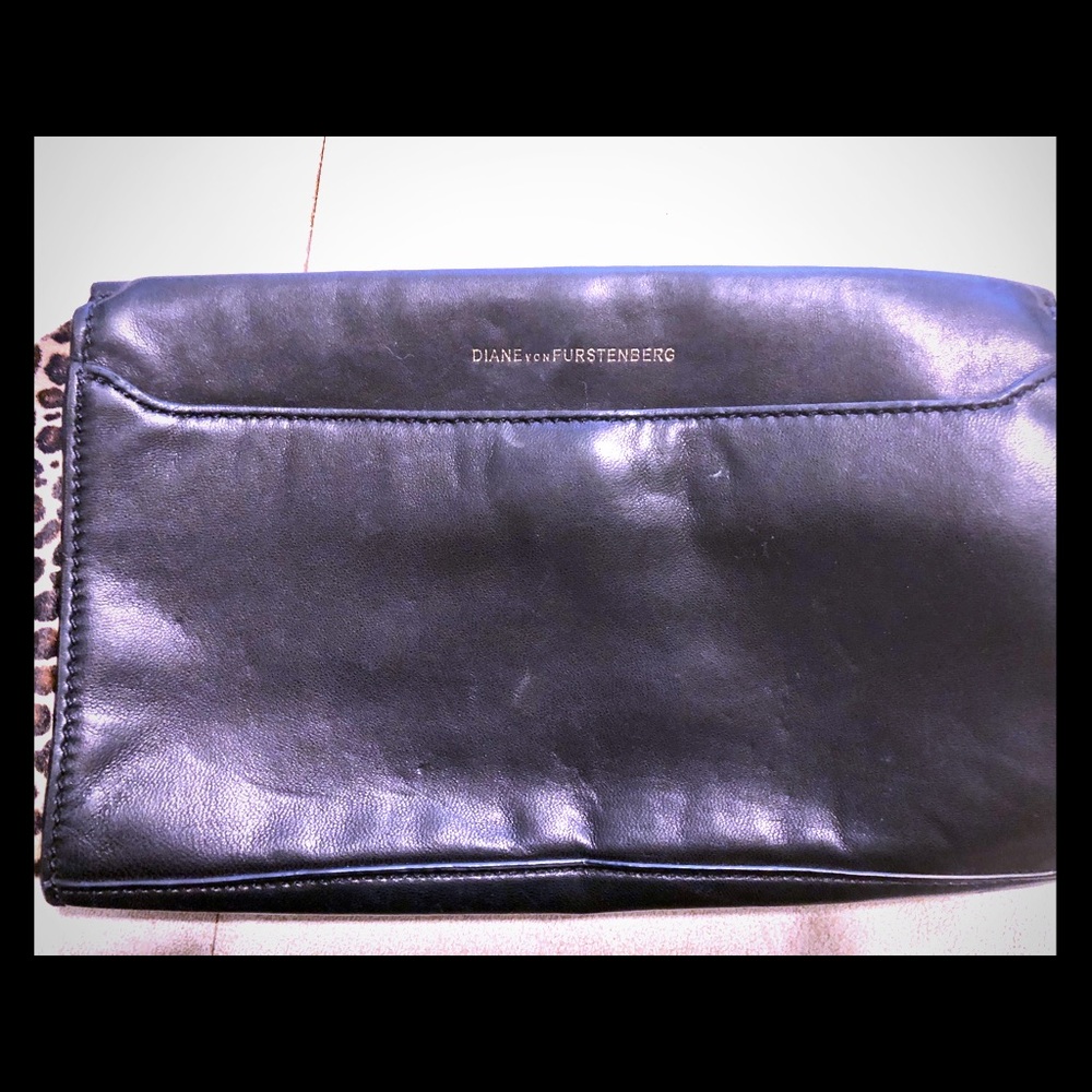 Leather clutch