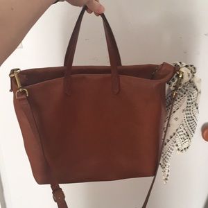 Madewell Zip Transport Tote w/ free bandana 💕